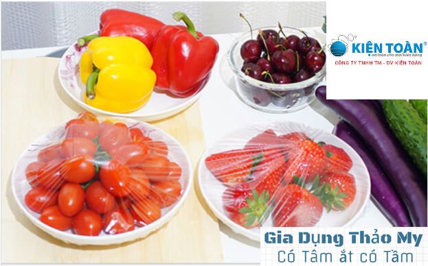 [Đồng Giá 49K ]Màng bọc thực phẩm, hoa quả (Túi 100 chiếc) - 2 Túi