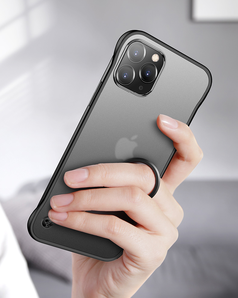 Ốp lưng Iphone 12 Pro Max nhám mờ siêu mỏng chống bám mồ hôi bám bẩn