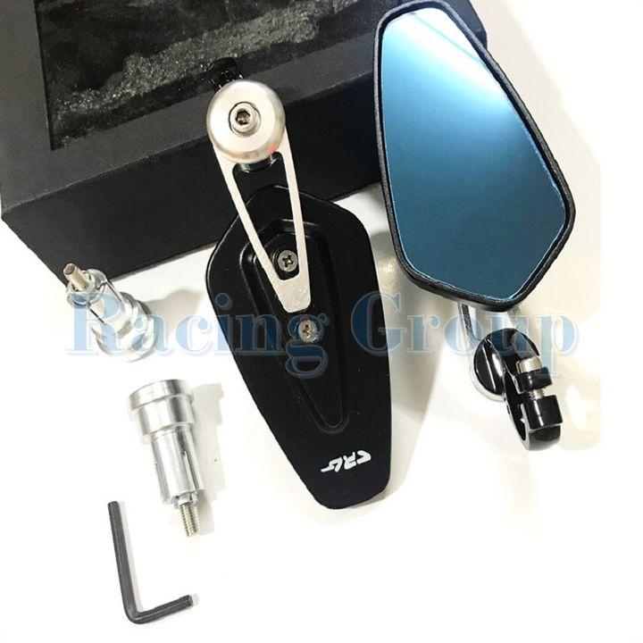 Gương gù chiếu hậu CRG dành cho xe máy (1 cặp màu bạc)