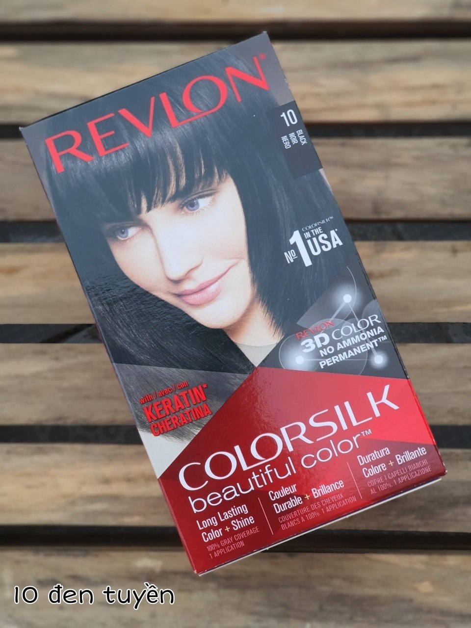 [HÀNG MỸ CHÍNH HÃNG] Thuốc nhuộm tóc Revlon Colorsilk Beautiful Color