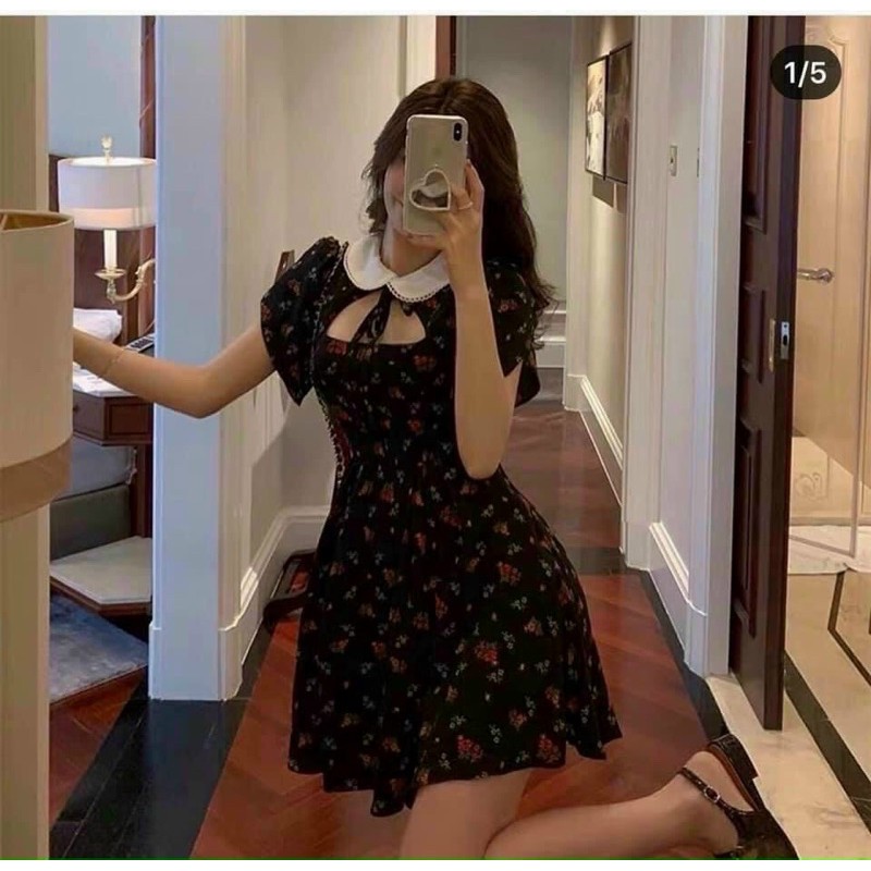 Đầm Hoa Nhí #Bigsize 60KG Đến 90KG