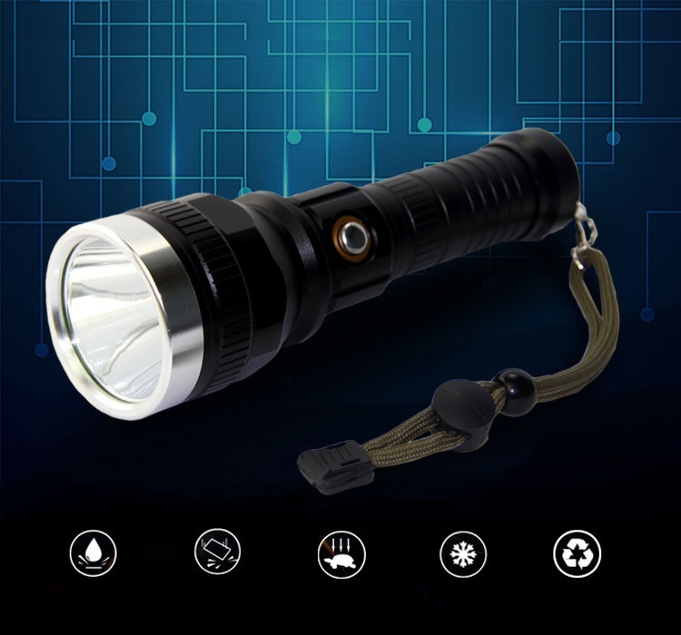 Đèn pin siêu sáng LED X10 T6 ( Đã bao gồm pin và sạc )