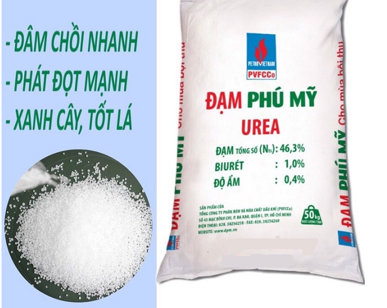 1kg Phân Đạm - Ure - Đạm Phú Mỹ - Tăng Trưởng (cân rời)