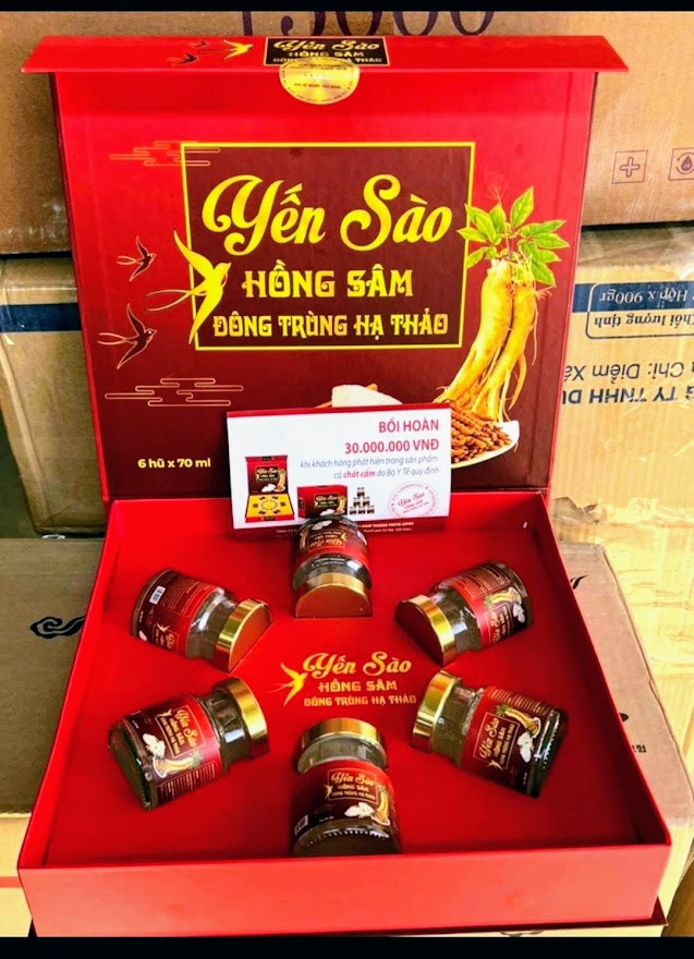 Yến Sào Hồng Sâm Đông Trùng Hạ Thảo