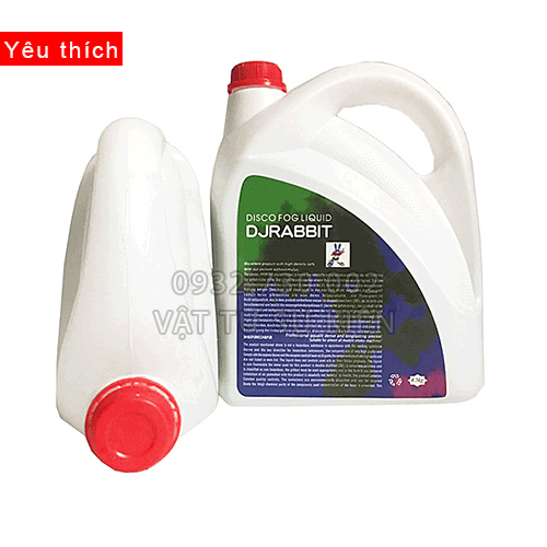 [ GIÁ CỰC RẺ ] Dung Dịch Tạo Khói Đậm Đặc DJRABBIT Đã Pha Sẵn 4.5 Lít