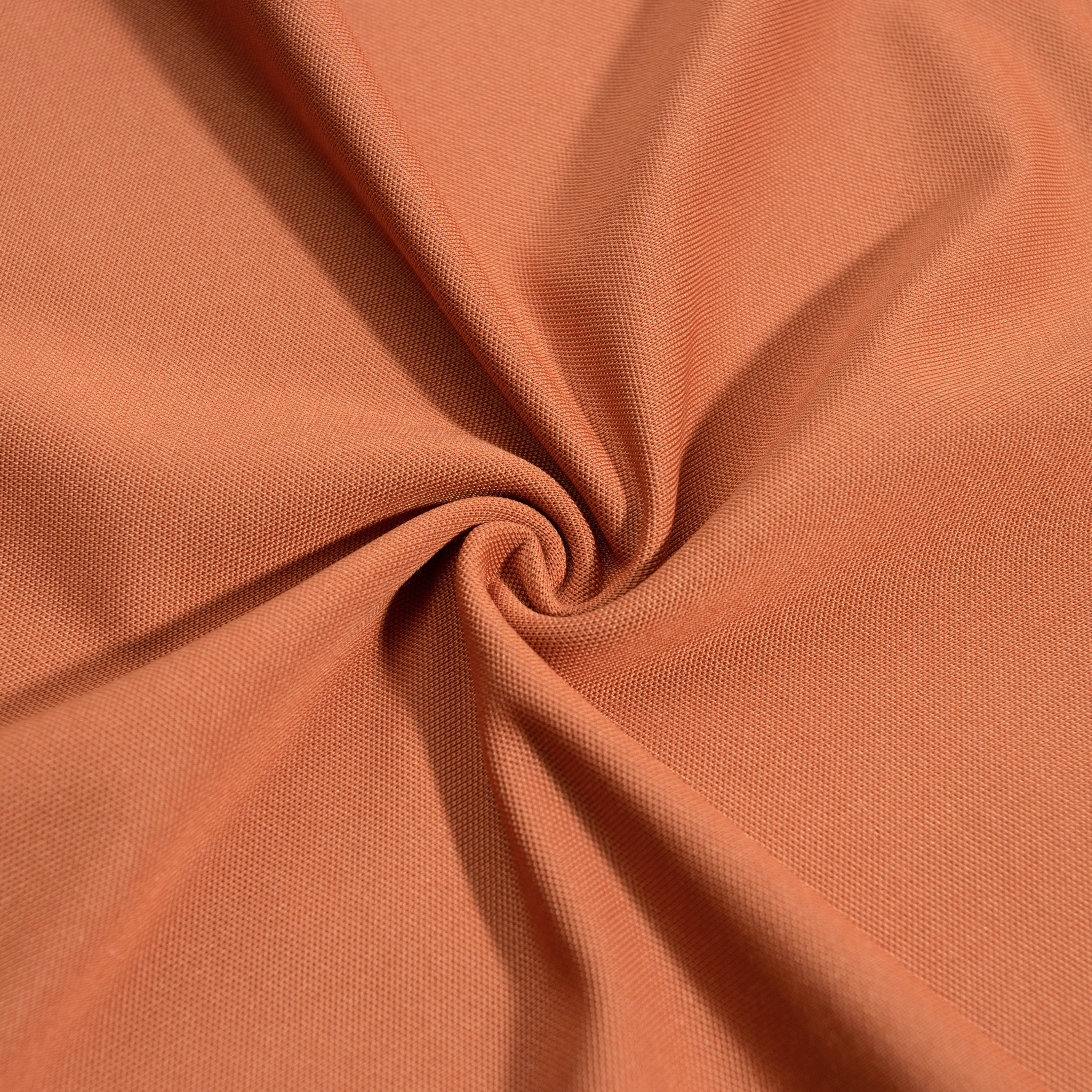 Áo Polo Nam N.GG.A Chất Cotton - Cam Đất