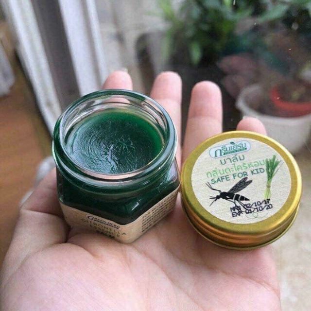 cao sả thoa muỗi đốt cho bé