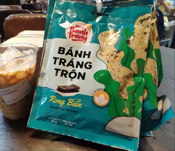 Combo 5 bánh tráng trộn rong biển