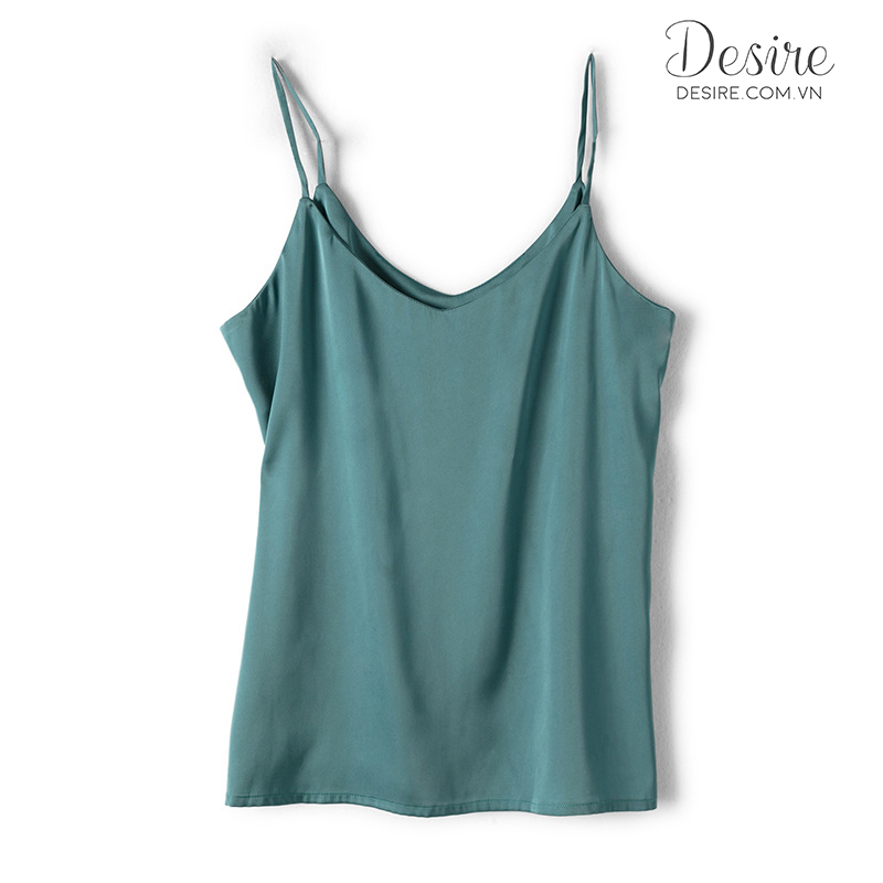 Áo hai dây lụa mềm mát phối cùng Blazer hoặc Vest AN-01