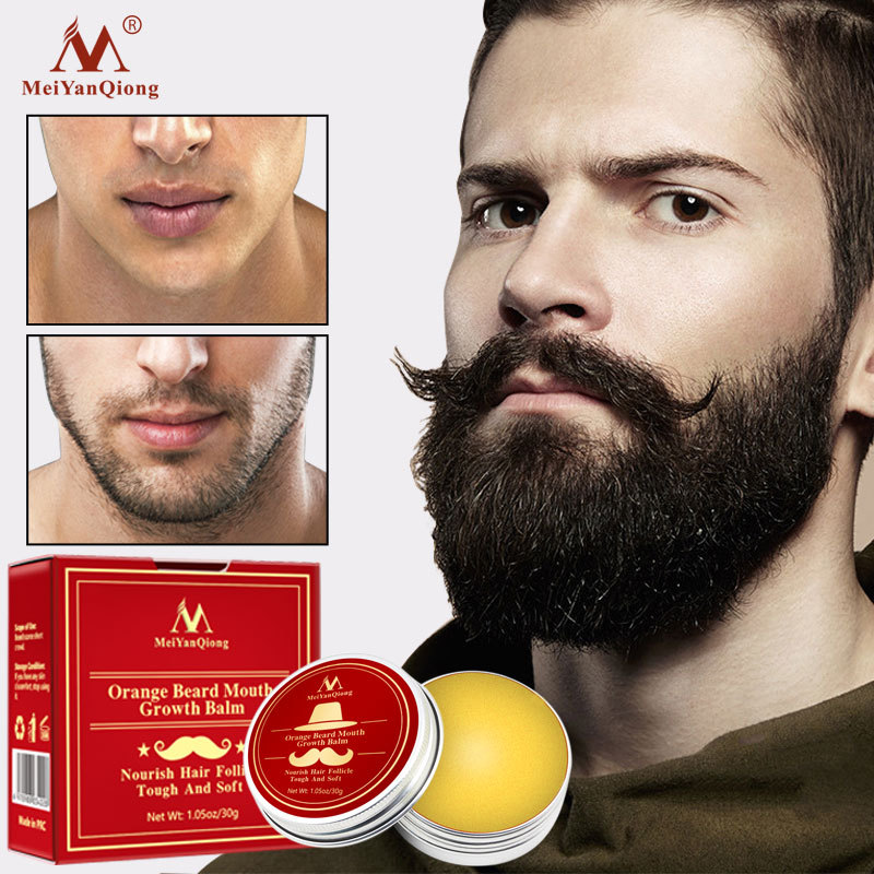 MeiYanQiong Sáp Kích Thích Mọc Râu, Tóc nhanh cho nam giới, chiết suất tự nhiên Mùi hương dịu nhẹ cuốn hút, loại hộp 30g giá rẻ