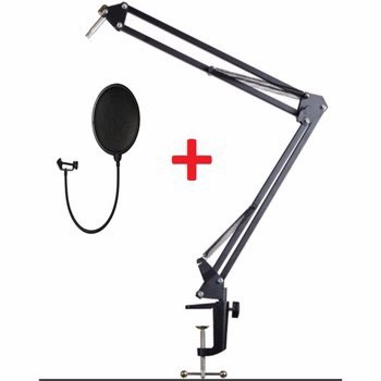 COMBO CHÂN KẸP MIC THU ÂM VÀ MÀNG LỌC