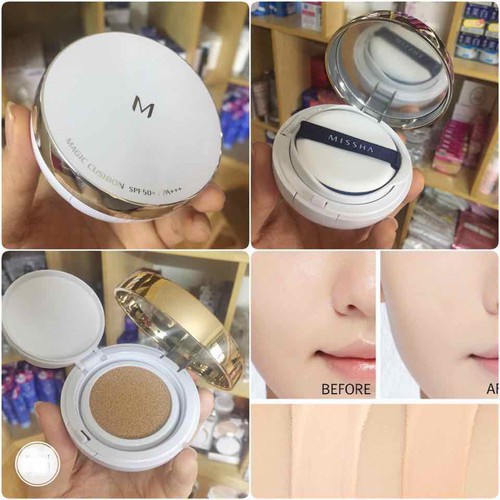Phấn nước Missha Magic Cushion đủ loại Nhật Bản