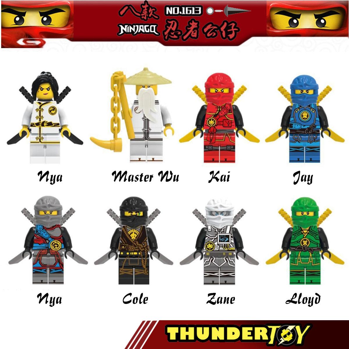 [HCM]Đồ chơi lắp ráp NINJA GO Mini Figure nhân vật NINJA GO