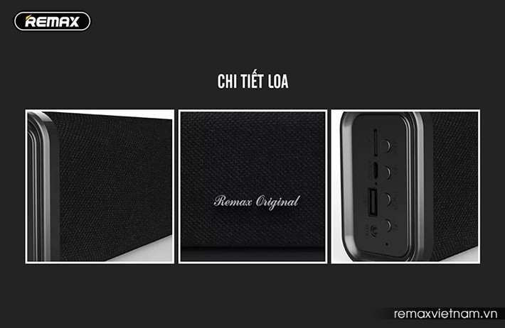 [HCM]Loa Bluetooth Soundbar Mini REMAX RB-M33 Fabric Series - Phân Phối bởi Android World