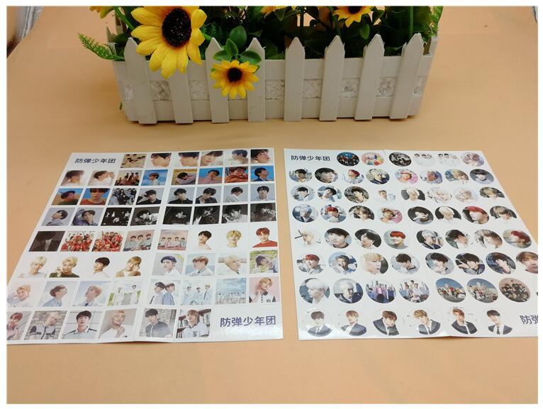 HỘP SET BƯU THIẾP BTS BANGTAN BOYS (30 Postcard + 30 Lomo + 120 Hình Dán)