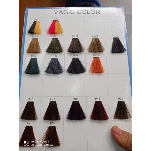 Màu nhuộm tóc MILA 100ml.