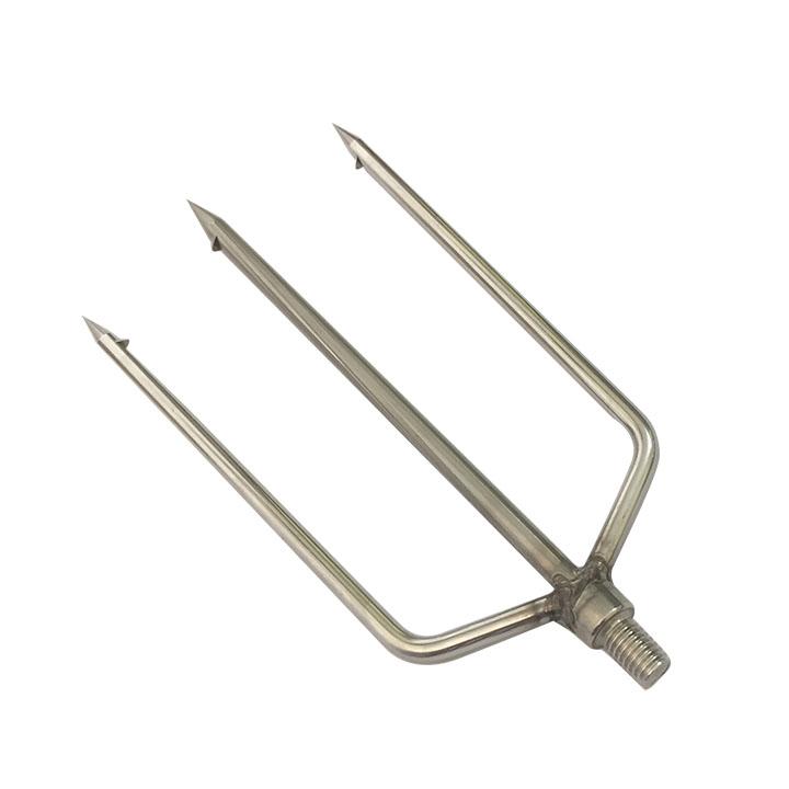 Dụng cụ bắt cá 3 chân có ngạch (có cán 3M)