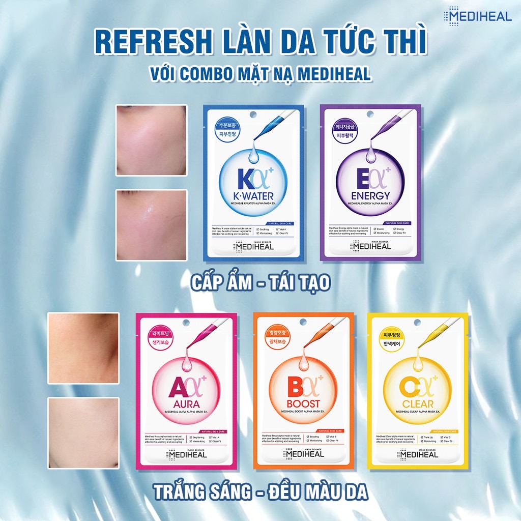 Mặt nạ chăm sóc và dưỡng da Mediheal