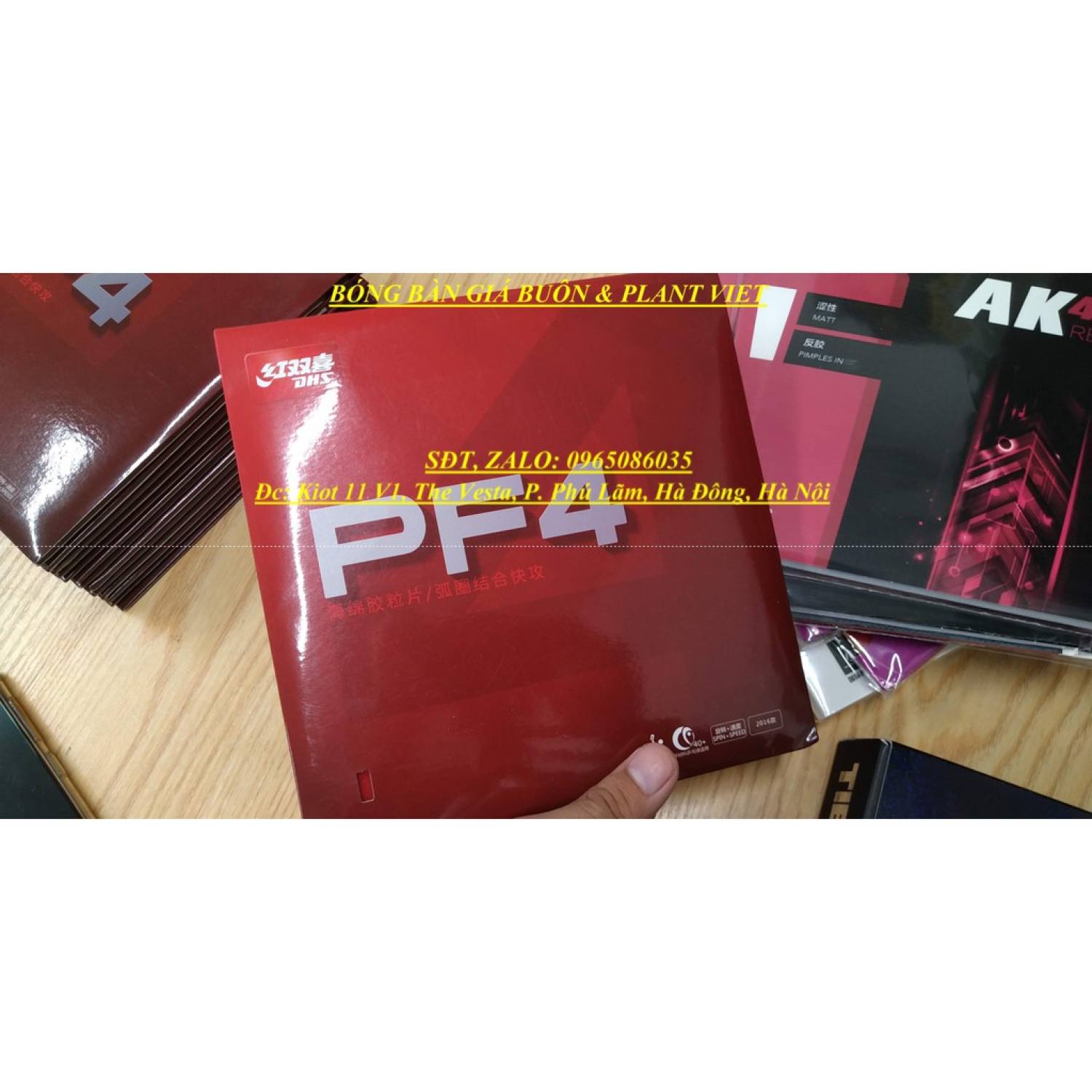 Mặt vợt bóng bàn dhs pf4