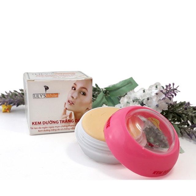 Kem dưỡng siêu trắng da Lily’s White 8g