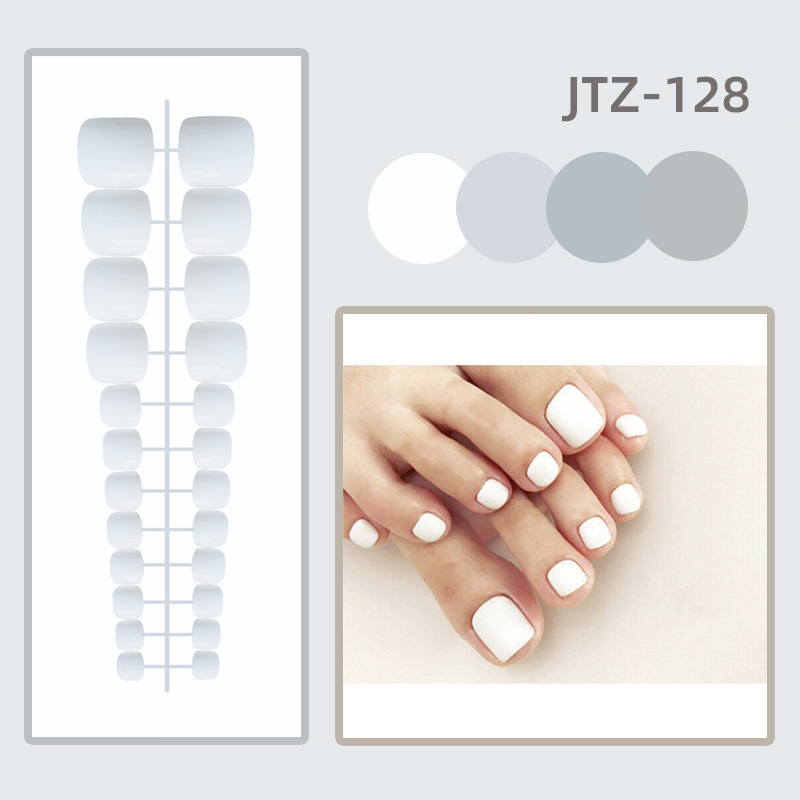 Móng chân giả, thang móng, vỉ móng JTZ4 - JTZ149 thang dẻo, form ôm