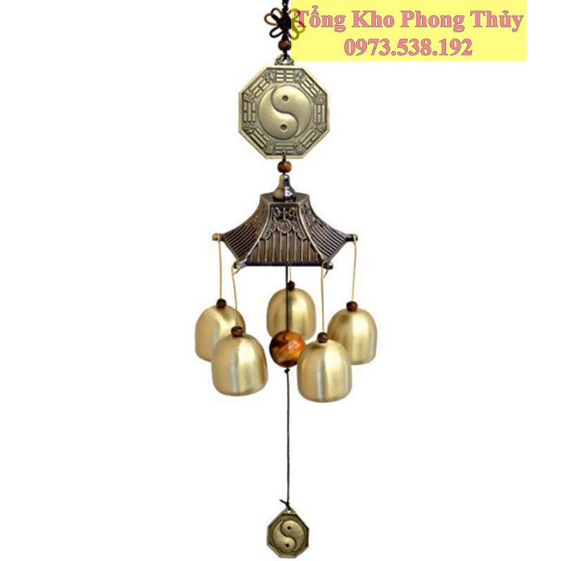 Chuông Gió Đồng nguyên chất cao cấp