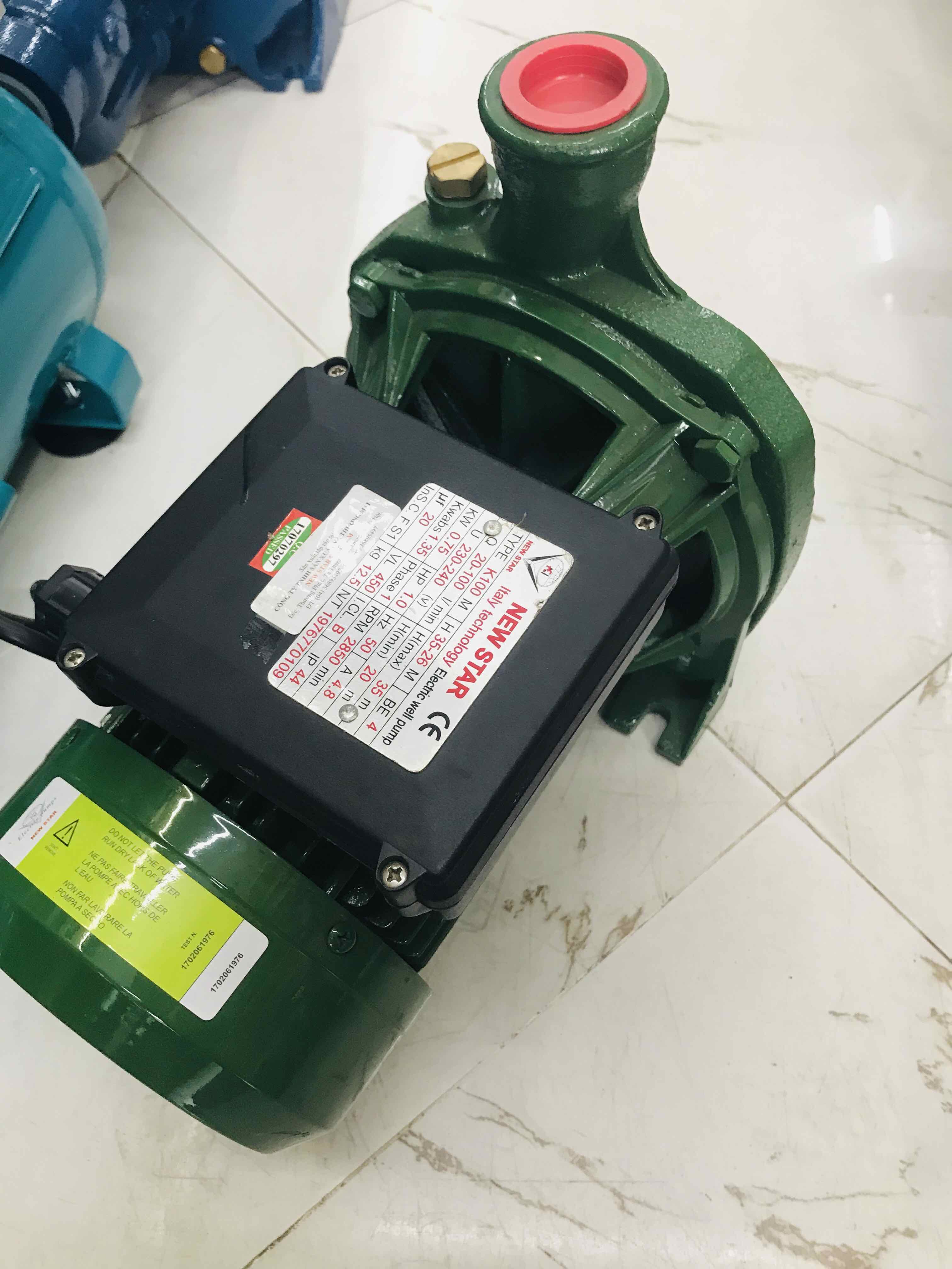 Máy bơm ly tâm Newstar 750w 1HP