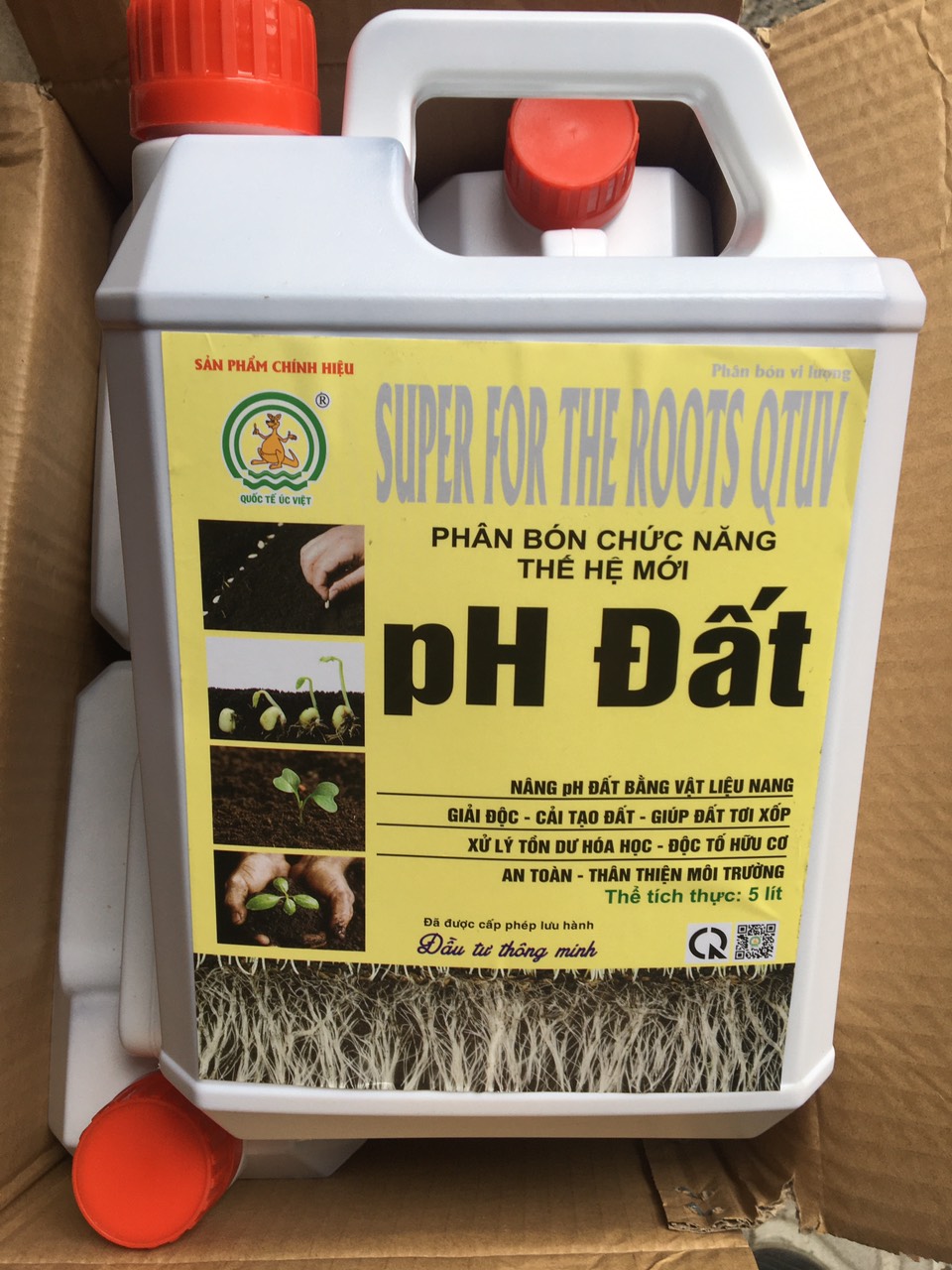 PH ĐẤT - Can 5 lít