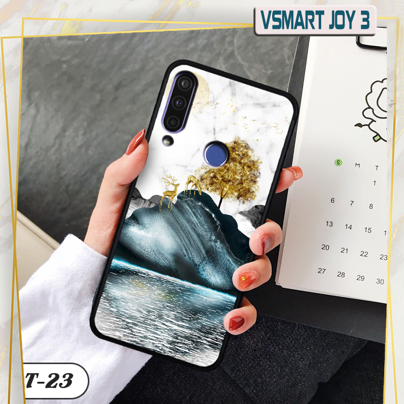Ốp lưng kính VSMART JOY 3 in 3D ver 4