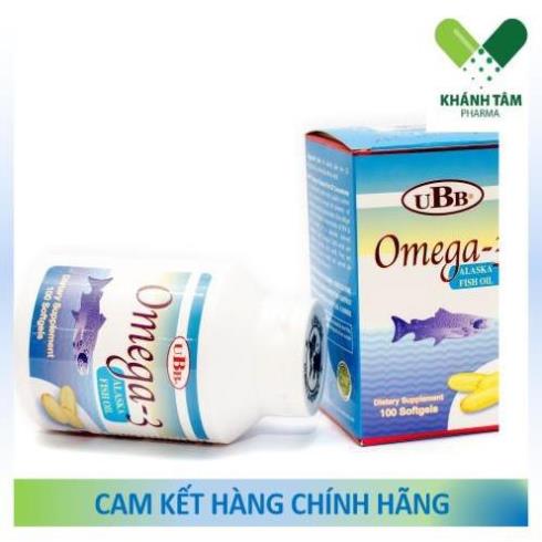 UBB Omega 3 - Viên dầu cá Mỹ _Khánh Tâm