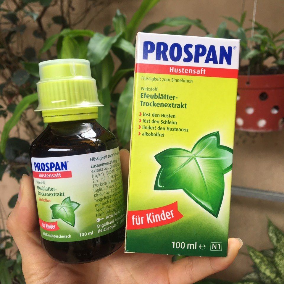 SIRO 100ML - Siro Ho Prospan Đức 100ML Dùng Cho Trẻ Từ Sơ Sinh
