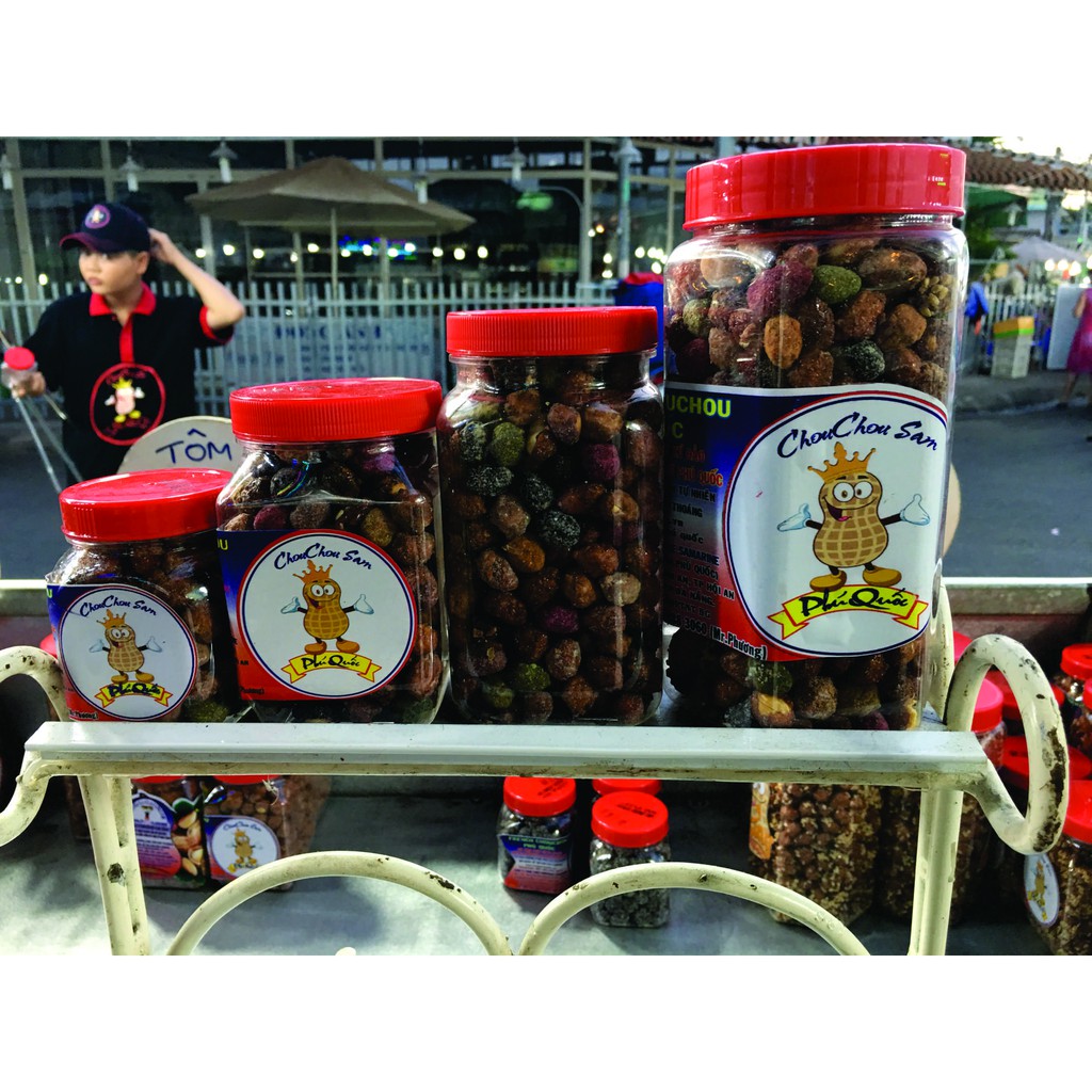 Đậu Phộng CHOUCHOU Sam Vị Tỏi Ớt 300gr