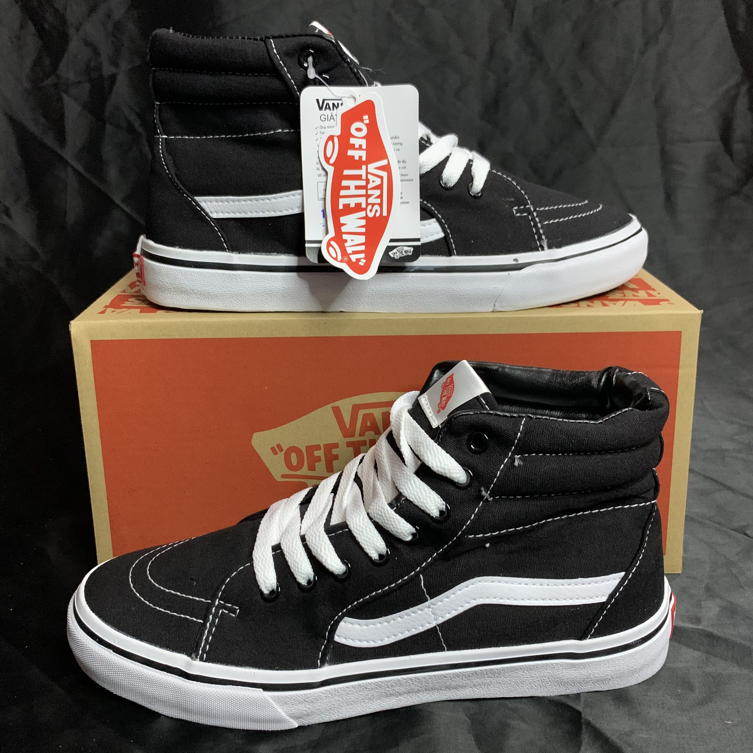 Giày sneakers Vans nam nữ cao cấp full box