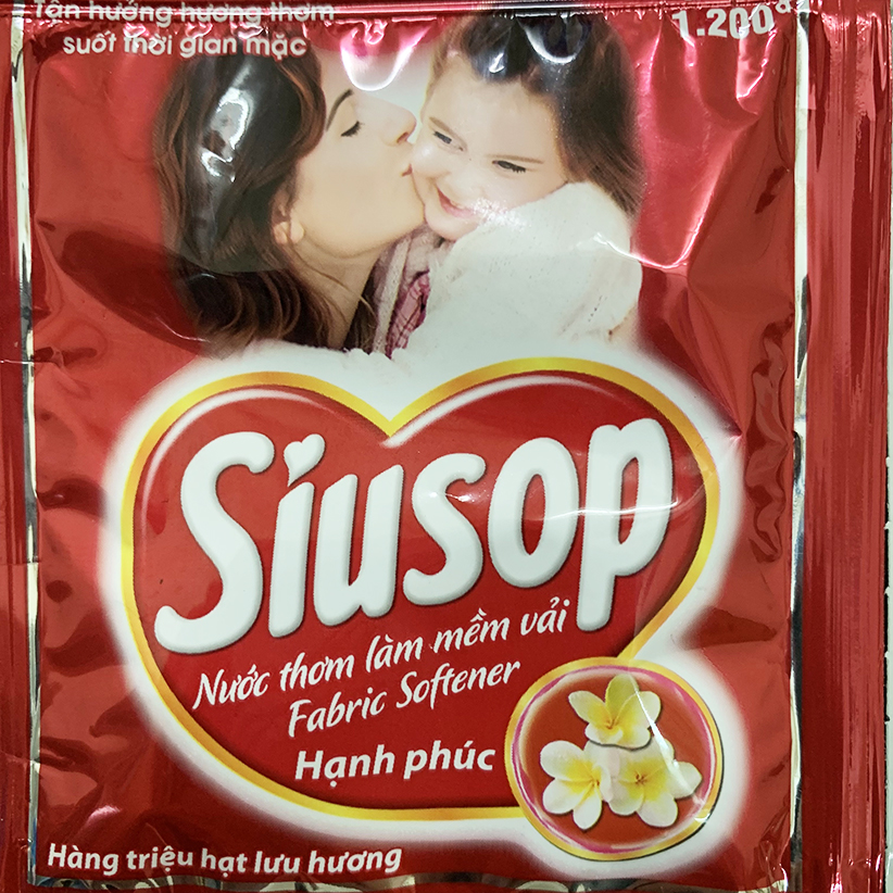 Combo 10 Gói Nước Xả vải Làm Mềm Vải SiuSop (20ml/gói)