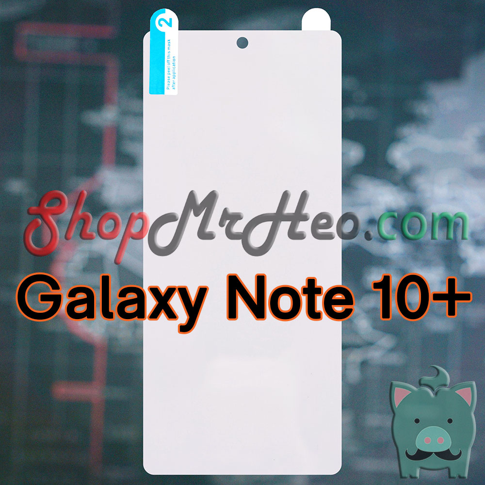 Dán Dẻo PPF Full Màn Hình Samsung Galaxy Note 10 Plus - Galaxy Note 10 (Trong Và Nhám) - PPF 4 Lớp Dễ Dán