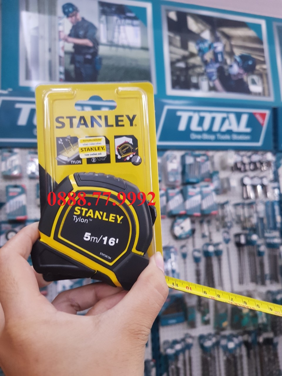 Thước Cuộn 5m Stanley Bản 19mm Stht36194 (Thước Dây 5m Thước Kéo 5m)