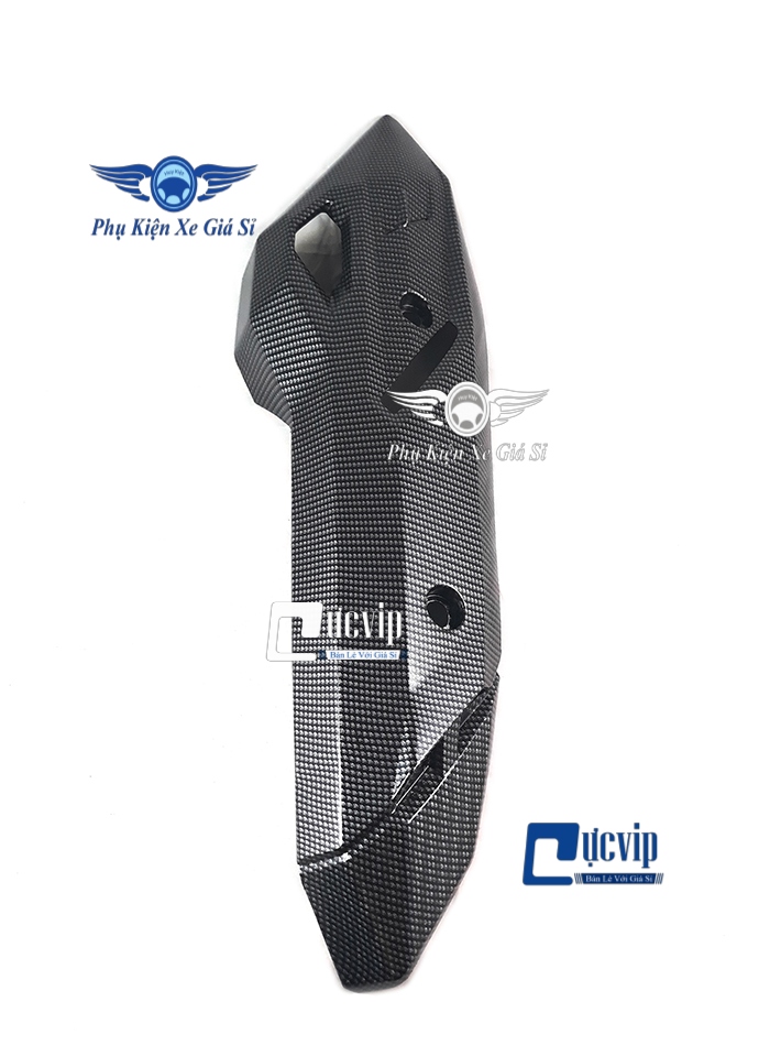 Ốp pô carbon xe vario 2015 - 2017 airblade 2013 - 2020 ms1363