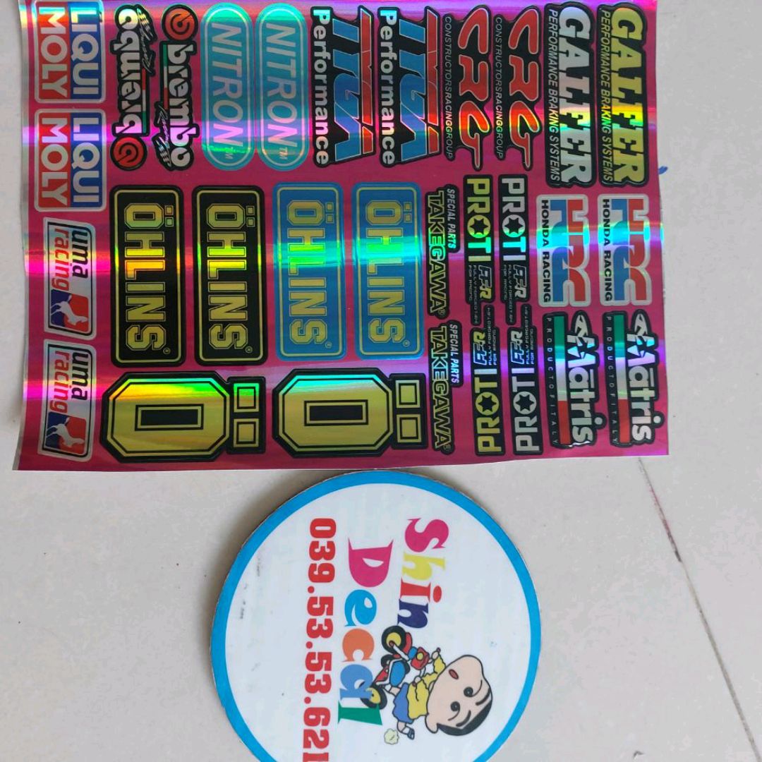 [HCM]Combo trọn bộ logo nhãn hiệu xe máy
