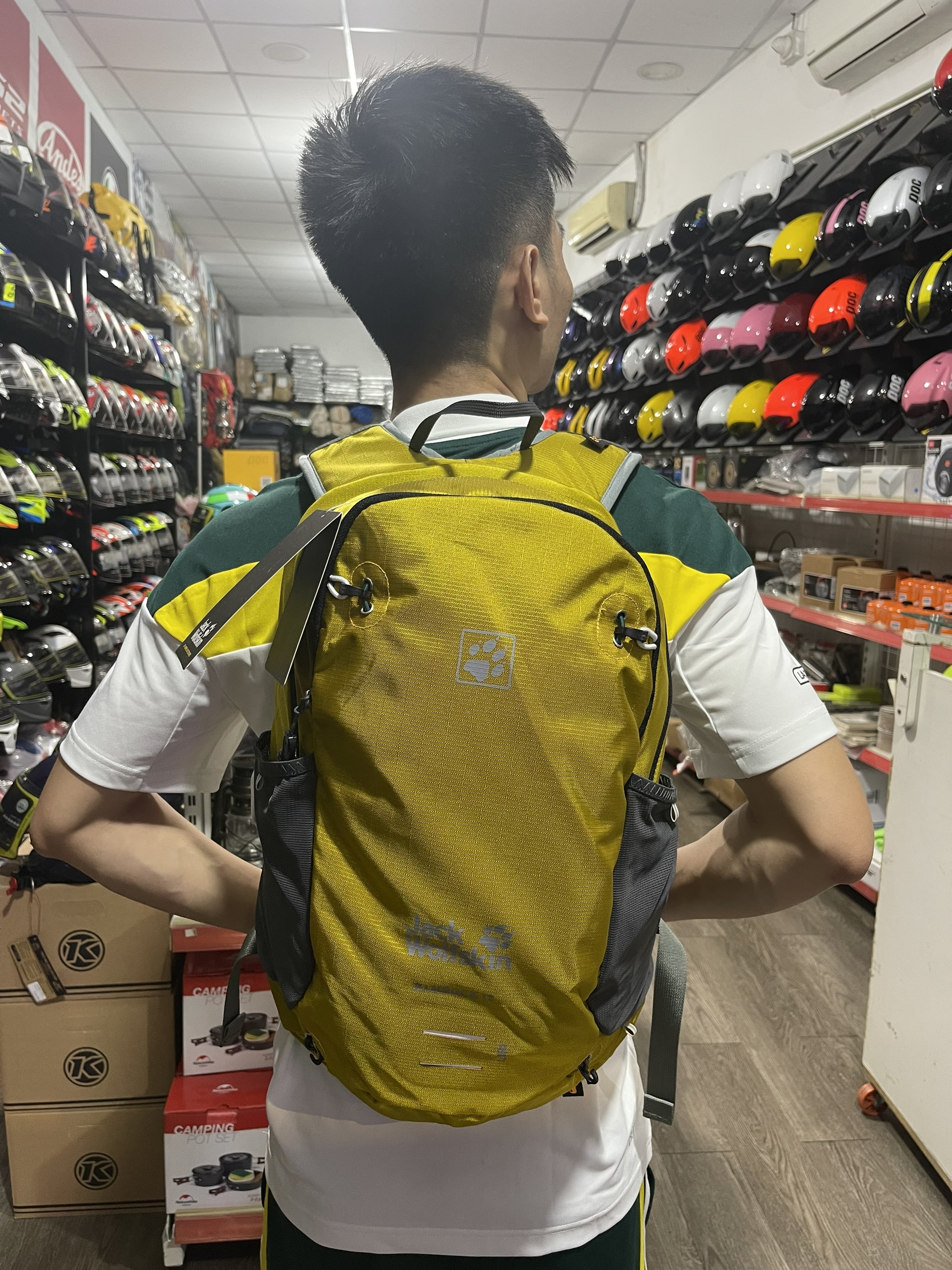 Balo leo núi Jack Wolfskin HamRock 12L