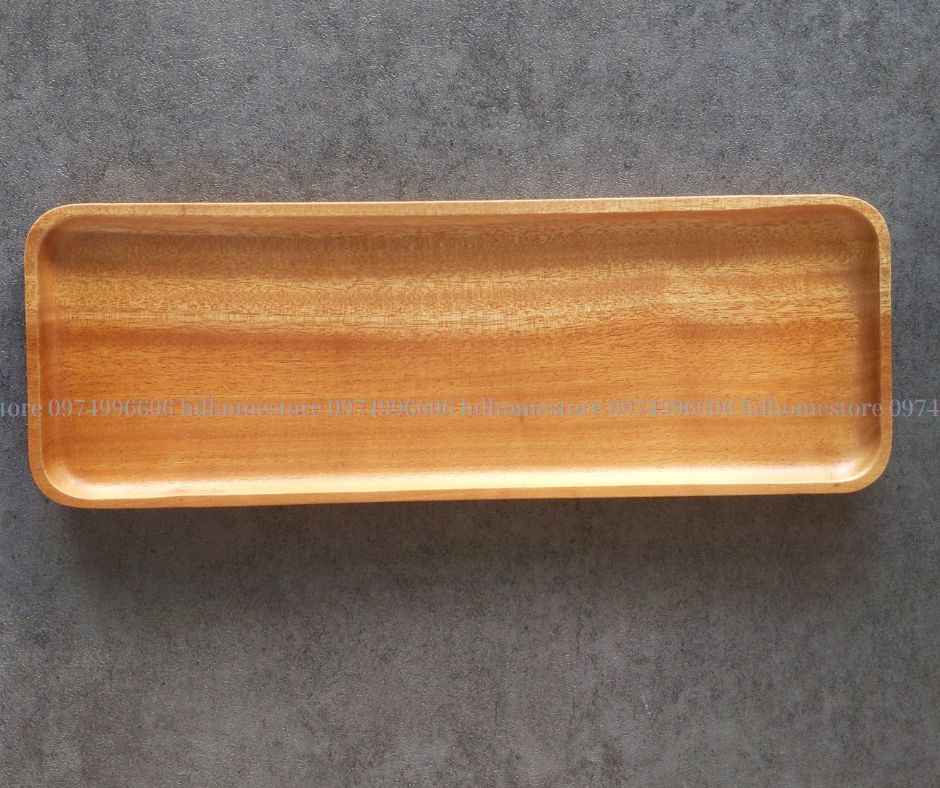 [Dụng cụ nhà bếp hiện đại] - Khay gỗ xà cừ hình chữ nhật xuất xứ Việt Nam/ Chúng tôi chuyên cung cấp các loại đồ dùng nhà bếp bằng gỗ tự nhiên