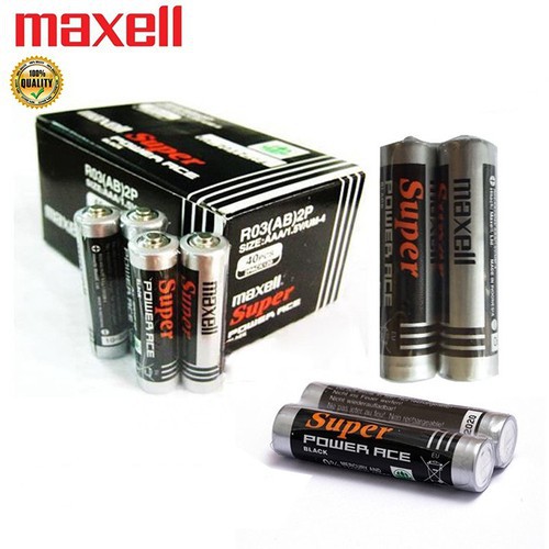 Hộp 40 Viên Pin Tiểu AAA (3A) Maxell Super 1.5V