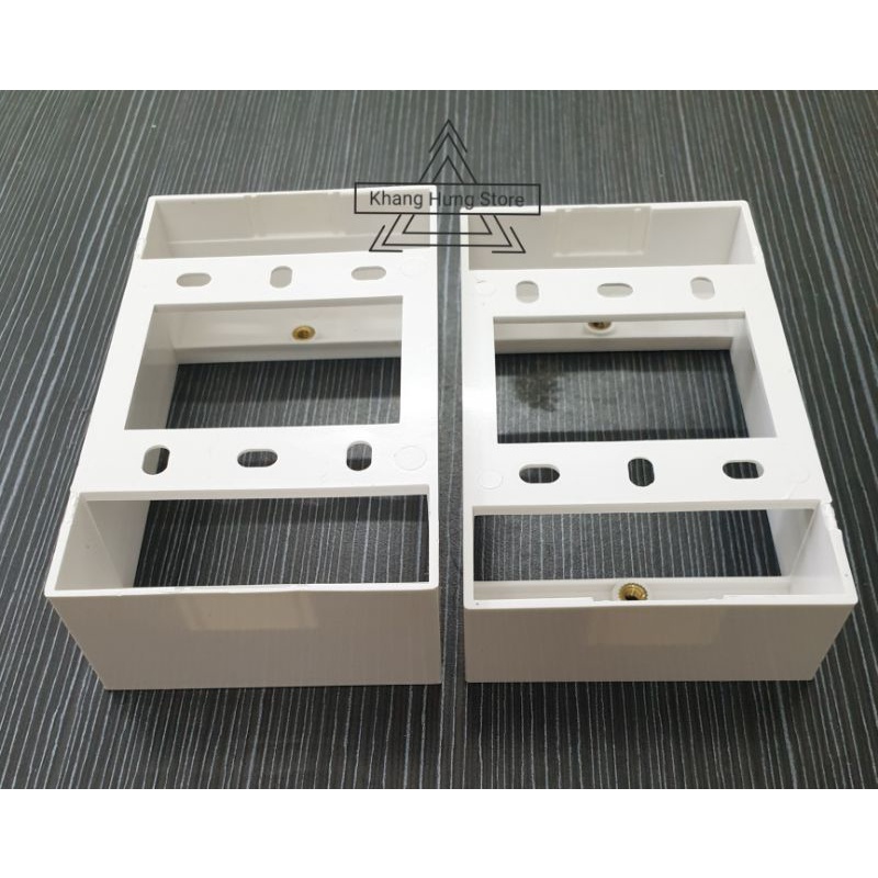 [ SINO VANLOCK ] Đế nổi cao, thấp (dùng gắn mặt cb hoặc ổ cắm ) CK157RL , CK157RH (1 Cái)