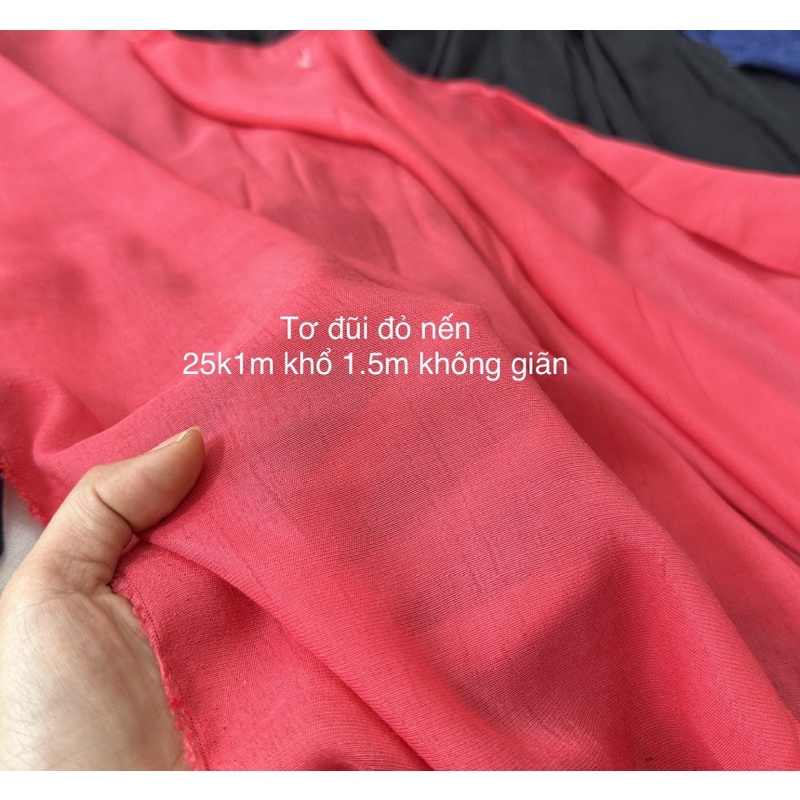 Vải Đũi tơ , Đũi xước, mềm mượt nhiều màu đẹp Hàng Hàn 100%cotton siêu mát