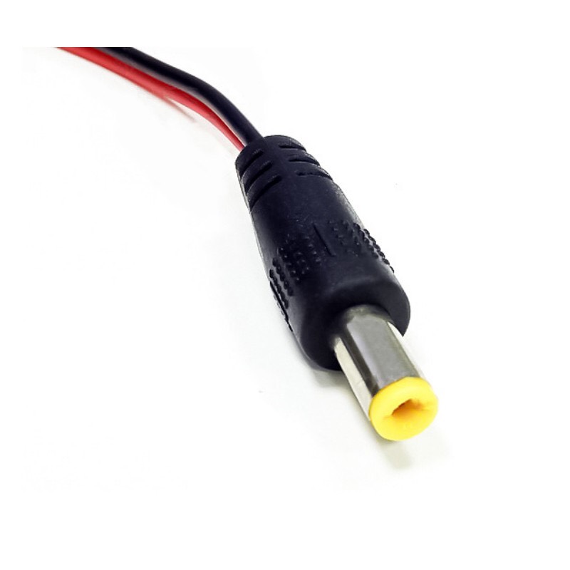 Dây nguồn DC Lõi Đồng - Dây Nguồn Camera DC Đỏ Đen
