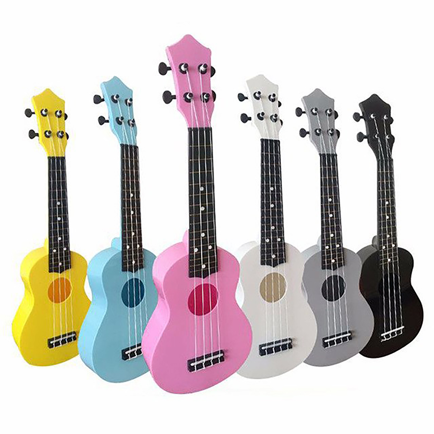 Đàn Ukulele Soprano màu trơn 21