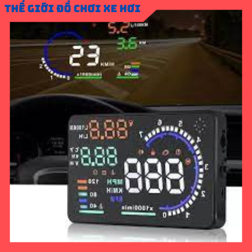 Bộ hiển thị tốc độ trên kính lái HUD A8