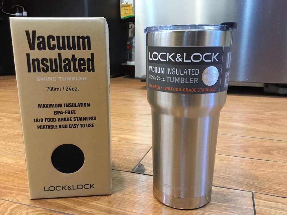 Ly giữ nhiệt,Bình Giữ Nhiệt Inox Lock&Lock 700ml