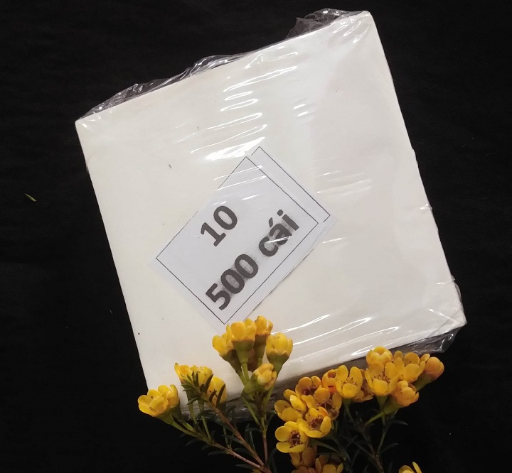 500 giấy lót bánh bao chống dính vuông 8 cm/ 10 cm