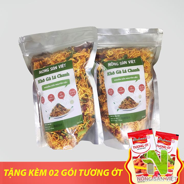 combo 1,5 kg gà khô - Nông sản việt