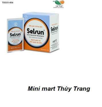 [HCM]Combo 2 gói dầu gội chống gàu Selsun gói 5 ml